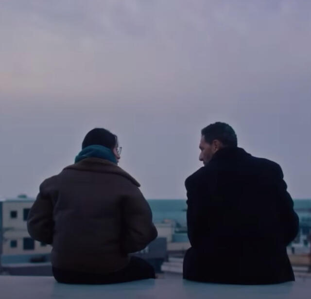 Bella Kim et Roshdy Zem dans Hiver à Sokcho de Koya Kamura