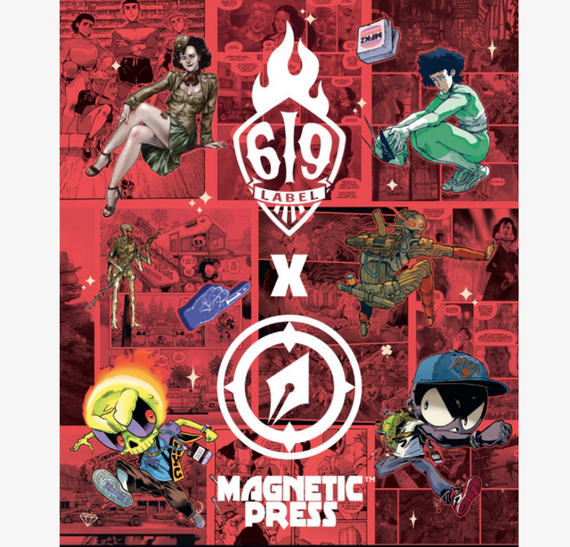 Label 619- Magnetic Press