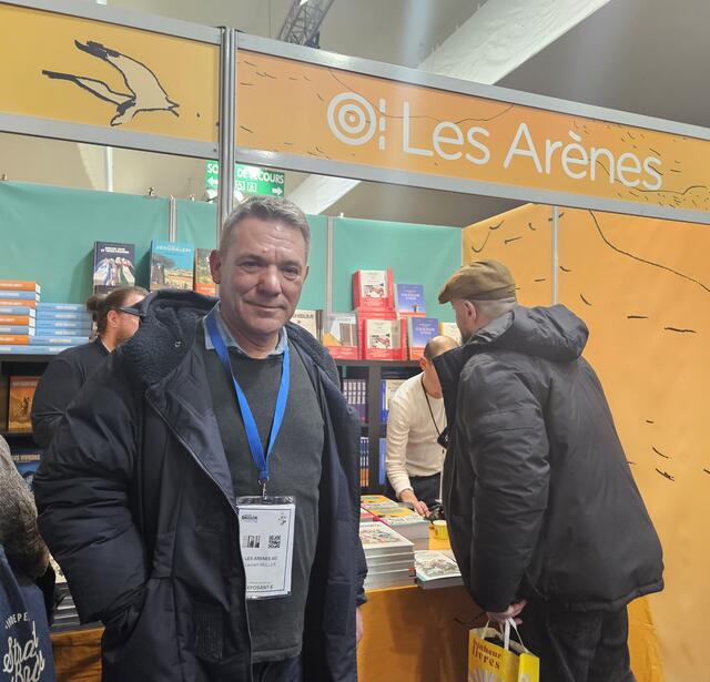 Laurent Muller, directeur éditorial des Arènes BD