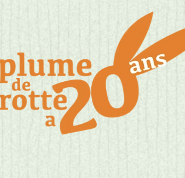 Logo plume de carotte