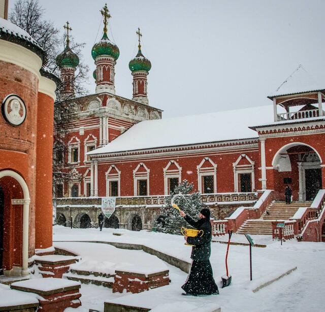 Monastère orthodoxe en russie