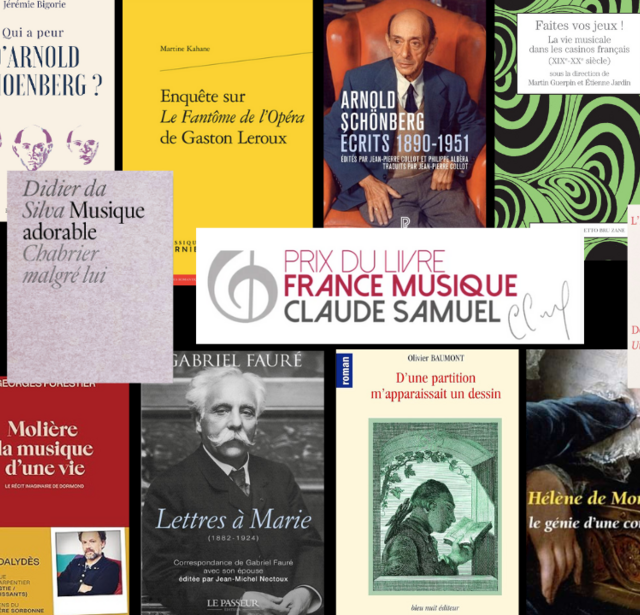 Prix du livre France Musique-Claude Samuel 2025