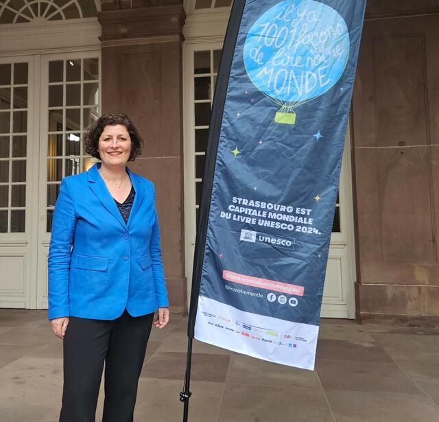 La Maire de Strasbourg Jeanne Barseghian