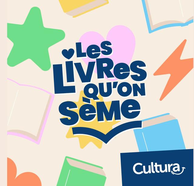 Les livres qu’on sème Cultura