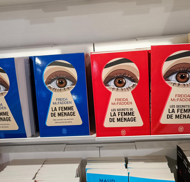 Les livres de Freida McFadden en tête des meilleures ventes à la Fnac, le 7 mai 2025
