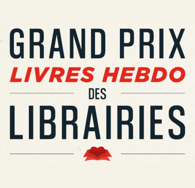 Grand prix Livres Hebdo des libraires 2025