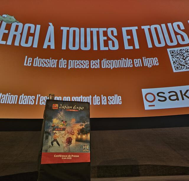 La conférence de presse de la Japan Expo 2025