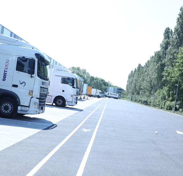 La plateforme de regroupement logistique Prisme, à Ris-Orangis