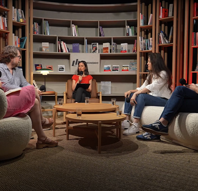 Le plateau du webinaire spécial rentrée littéraire 2025 de Livres Hebdo