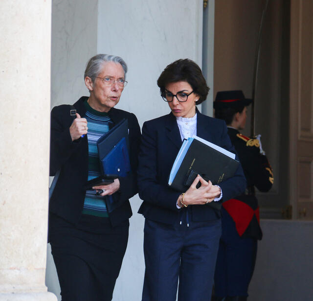 Elisabeth Borne et Rachida Dati