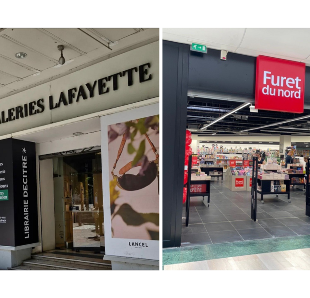 Decitre Grenoble et Furet du Nord Roubaix