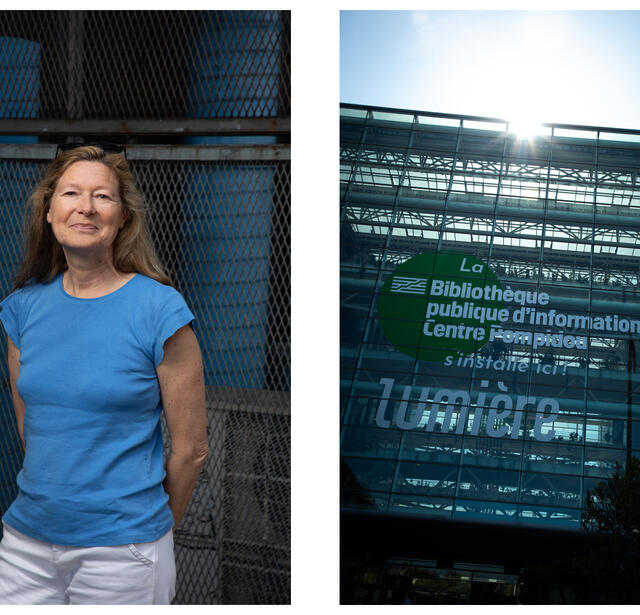Christine Carrier et le nouveau lieu de la BPI
