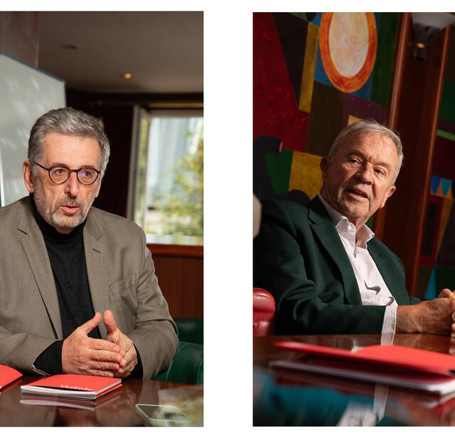 Didier Grevel et Antoine Gallimard