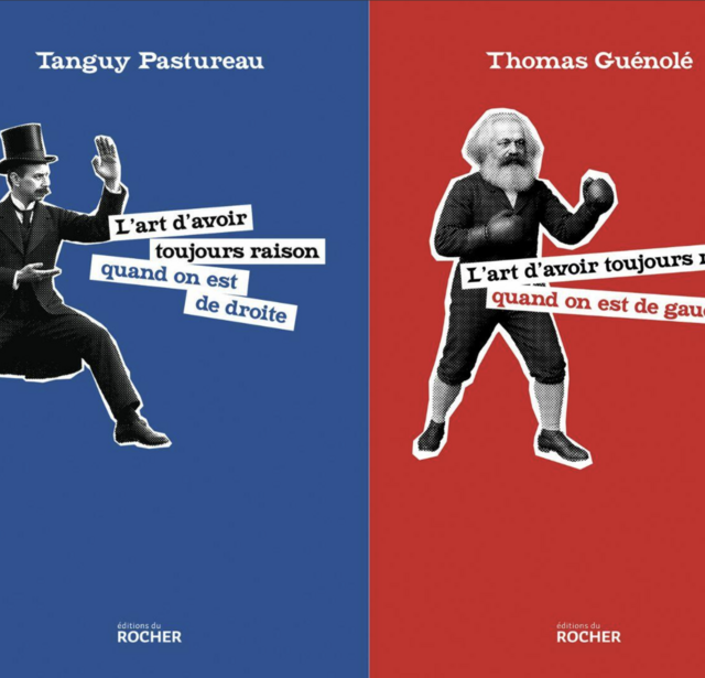 Couvertures de la nouvelle collection des Éditions du Rocher : « L’Art d’avoir toujours raison…sur tout! »