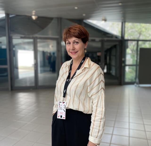 Sandrine Gropp, présidente présidente de l’Association des directeurs et personnels de direction des bibliothèques universitaires et de la documentation