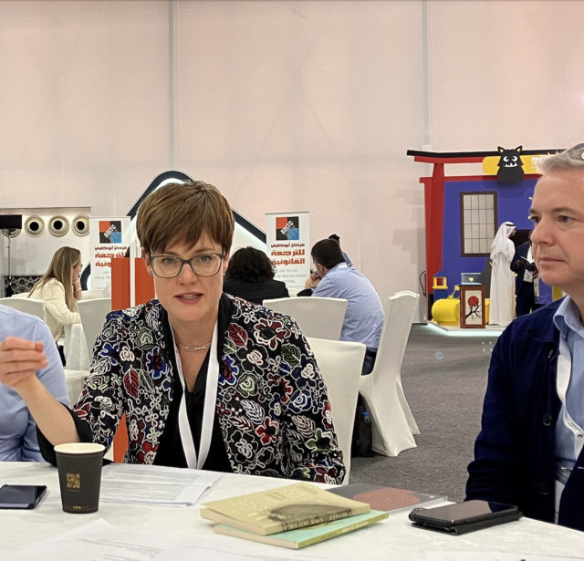  Rachel Stevens (British Council) et Sean Campbell (Époque press) - Photo OS 