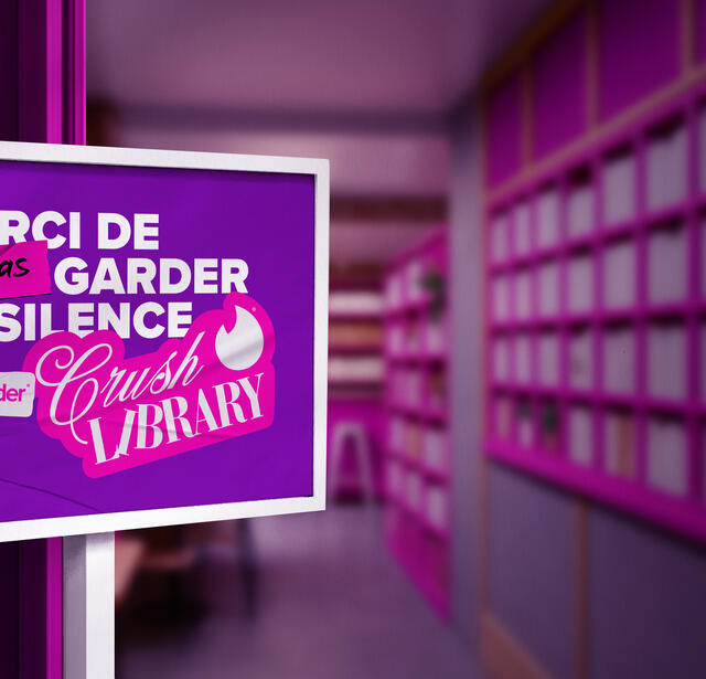 Tinder ouvre «  la bibliothèque la plus bruyante de Paris  » 