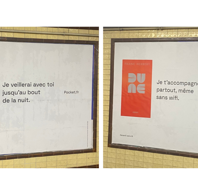 Campagne métro Pocket