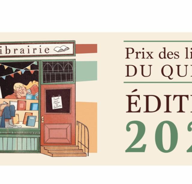 Prix des libraires du Québec 2026