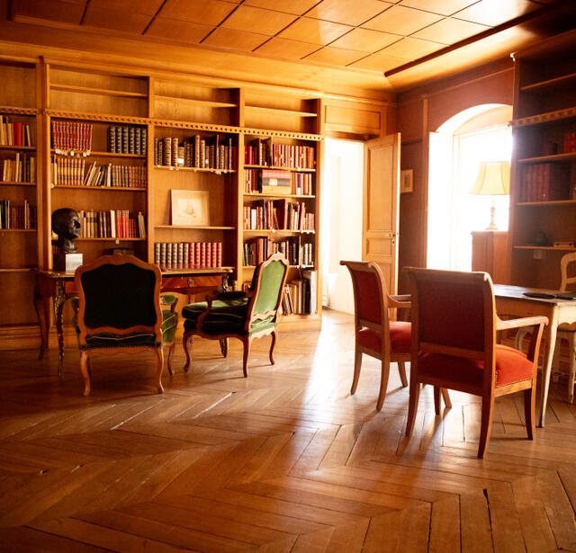 Bibliothèque Jacques Doucet. Bureau de Paul Valéry