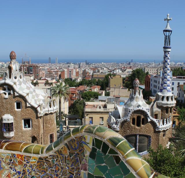 Vue de Barcelone 