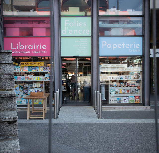 La librairie Folies d'encre à Montreuil