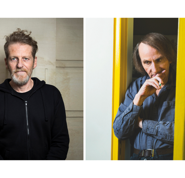 Louis Paillard et Michel Houellebecq