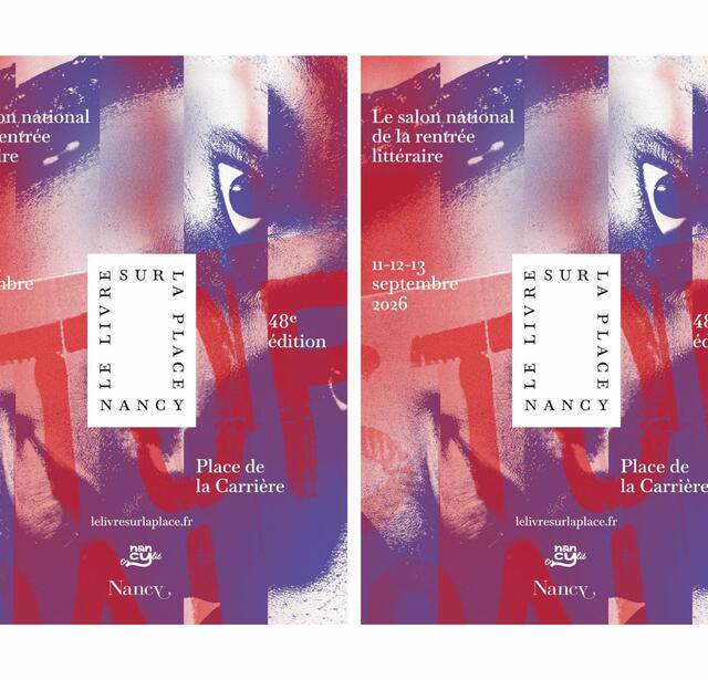 Affiche de la 48e édition du festival Le Livre sur la place