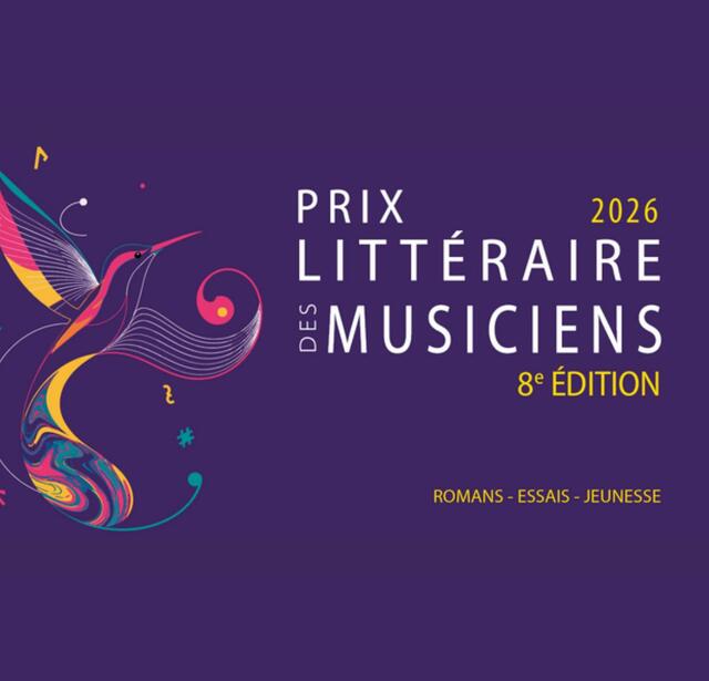 Logo prix littéraire des musiciens 2026