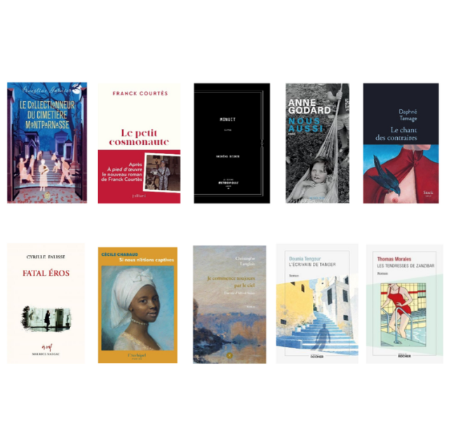 La sélection des romans français du prix Rive gauche 2026