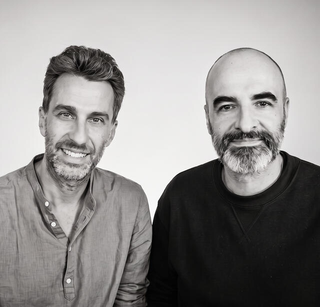 Julien Derain et Laurent Hopman, fondateurs des éditions Deman