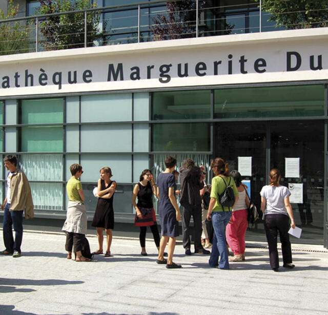 La bibliothèque Marguerite-Duras à Paris.