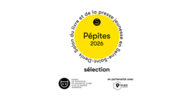 Le visuel de la sélection des Pépites 2026, portée par le Fonds de dotation du Salon en partenariat avec Place des libraires.