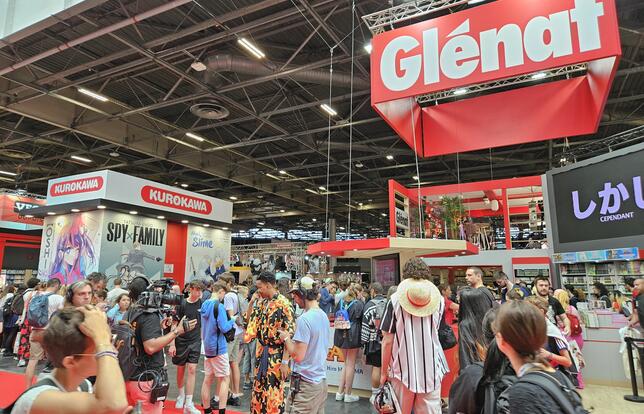 Glénat et Kurokawa à la Japan Expo 2024