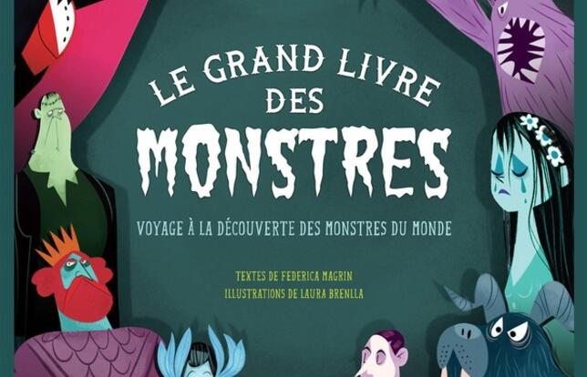 Le grand livre des monstres de Federica Magrin