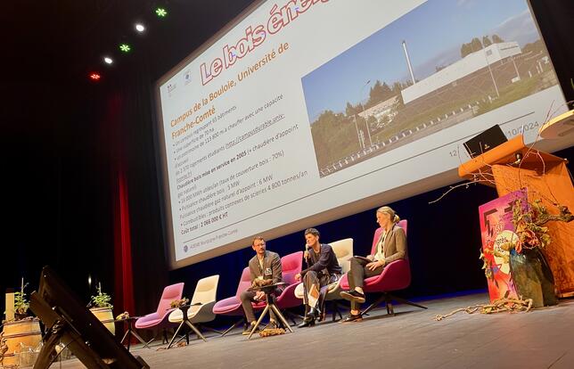 Table ronde au Palais des congrès de Dijon, pendant le 53e congrès de l'ADBU