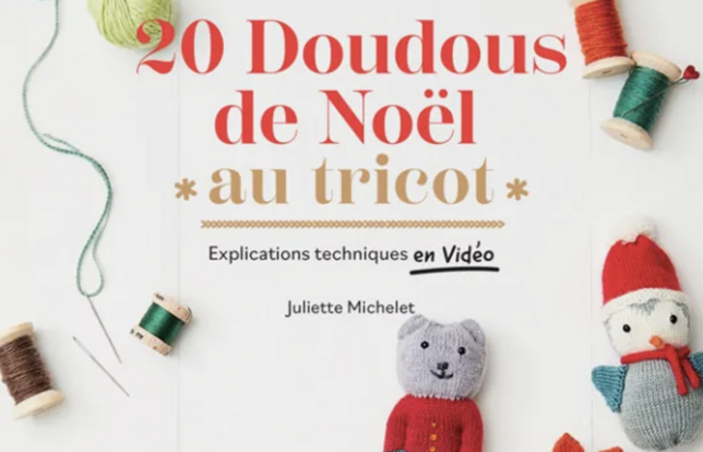 20 doudous de Noël au tricot 