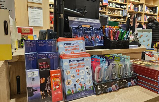Les marque-pages de la librairie La Procure