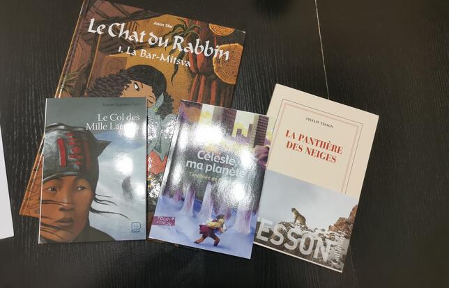 Exemples de livres envoyés en Arménie