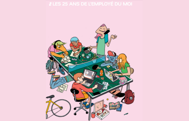 L'employé du moi affiche