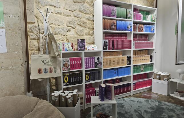 Le catalogue de Morgane Moncomble au pop-up store