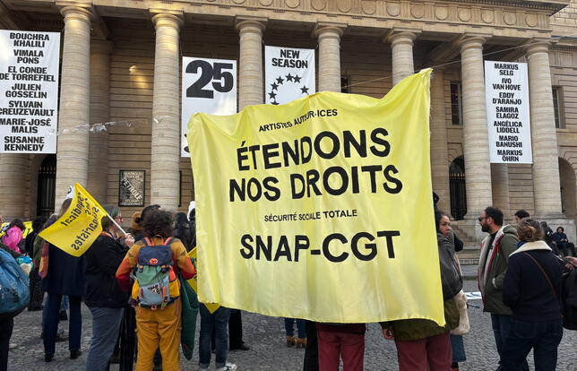 Odéon manifestation 18 décembre 2025