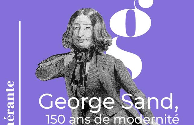 Affiche George Sand, 150 ans de modernité - exposition hors-les-murs 