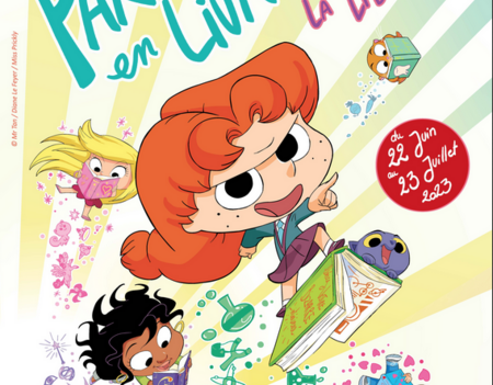Affiche Partir en livre