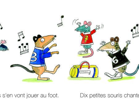 Colin Thibert et Hayde Dix petites souris sen vont jouer au foot La Joie de Lire0.jpg