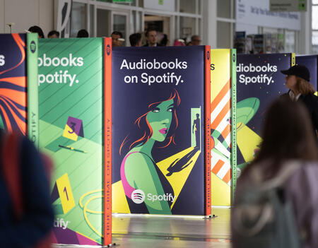 Le livre audio sur Spotify