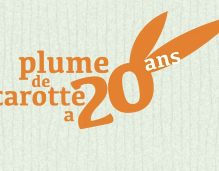 Logo plume de carotte