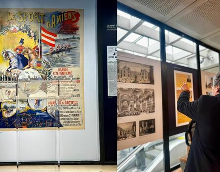 Exposition Le BNF s'ancre à Amiens à la gare d'Amiens