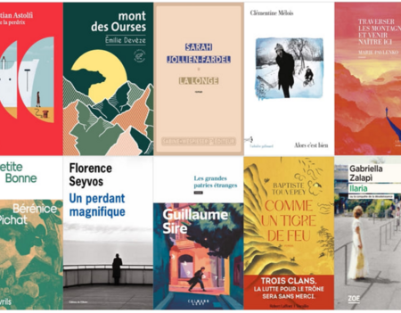 Première sélection des romans français du prix des libraires 2025