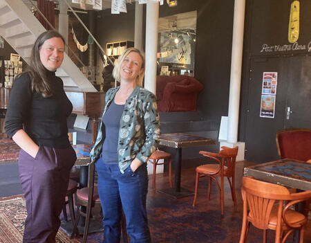 Julie Le Meur et Charlène Damour, La Factorie, Maison de poésie / Normandie.